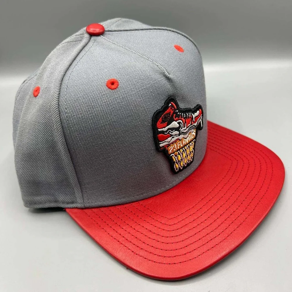 Air Jordan Hat Men Gray‎ Red Sundae League 23 Flavors Jumpman Snap Back Cap